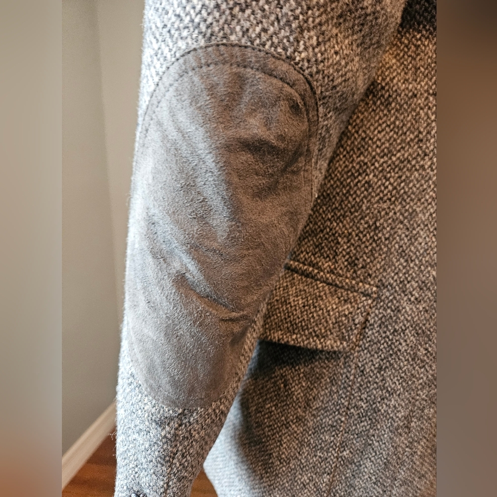 PENDLETON Vintage Western Blazer With Suede Patch Elbows & Shoulder! - Picture 8 of 15